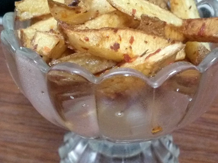 Easy Steps to Prepare Desi french fries the Delicious Delicious