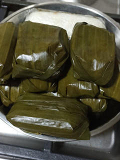 Foto resep Lontong isi Ayam(Arem-arem)