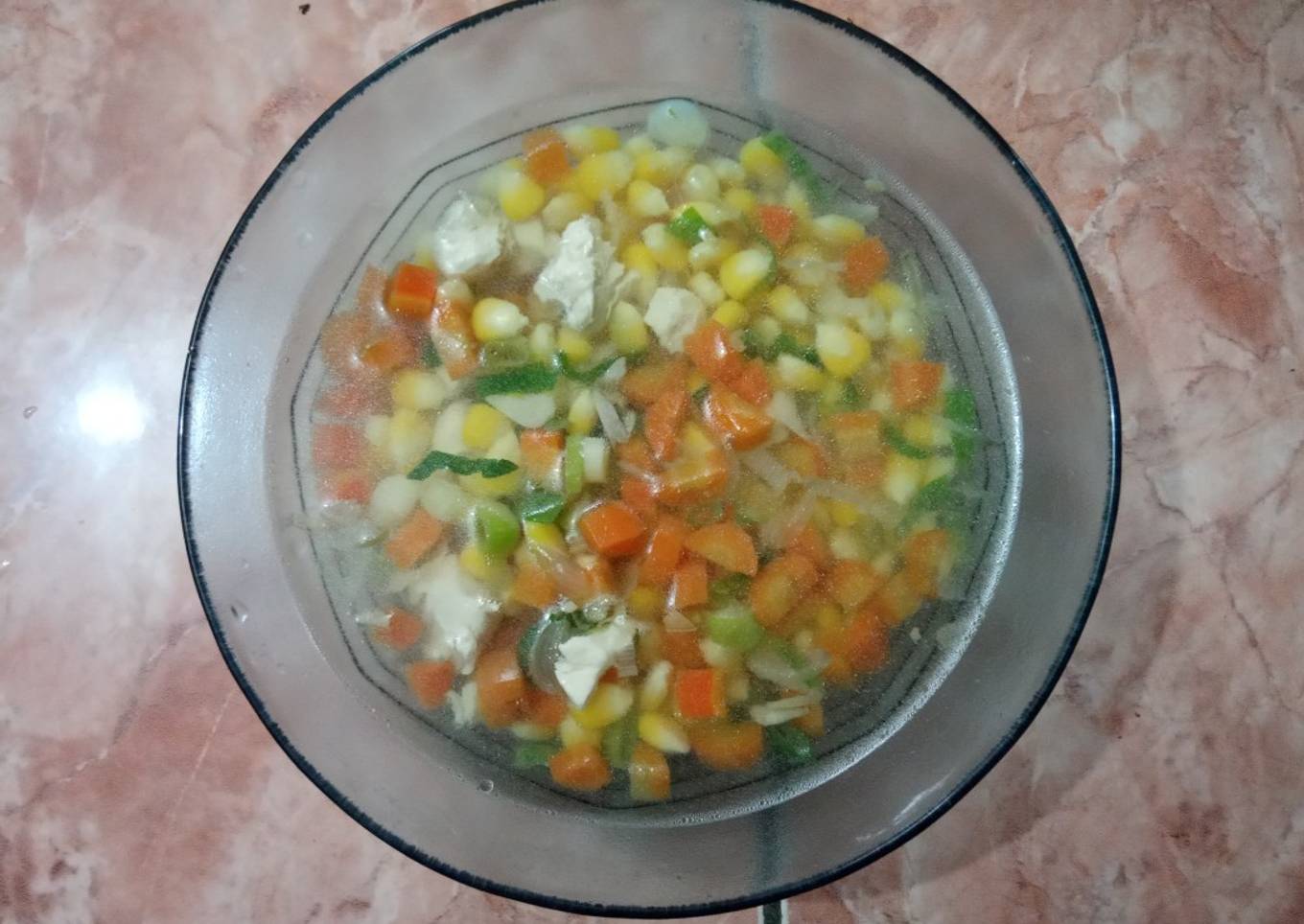 73) Sup Jagung Ayam