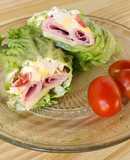 🥬 Wrap de lechuga 🍅🥬🧀 sin harinas 🍅🥬🧀 fácil y rápido 🥬