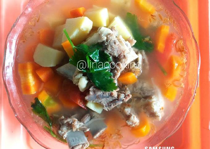 Easiest Way to Prepare Delicious Sup Iga Sapi Rempah