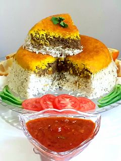 عکسی از دستور کباب دیگی لا پلو