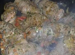 Una foto de Churrasco de cuadril enrollado
