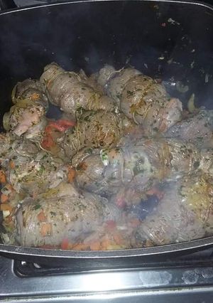 Una foto de Churrasco de cuadril enrollado