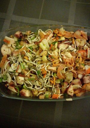 Una foto de Ensalada de pulpo