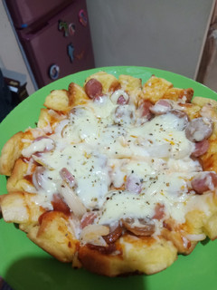 Foto resep Pizza Roti Tawar