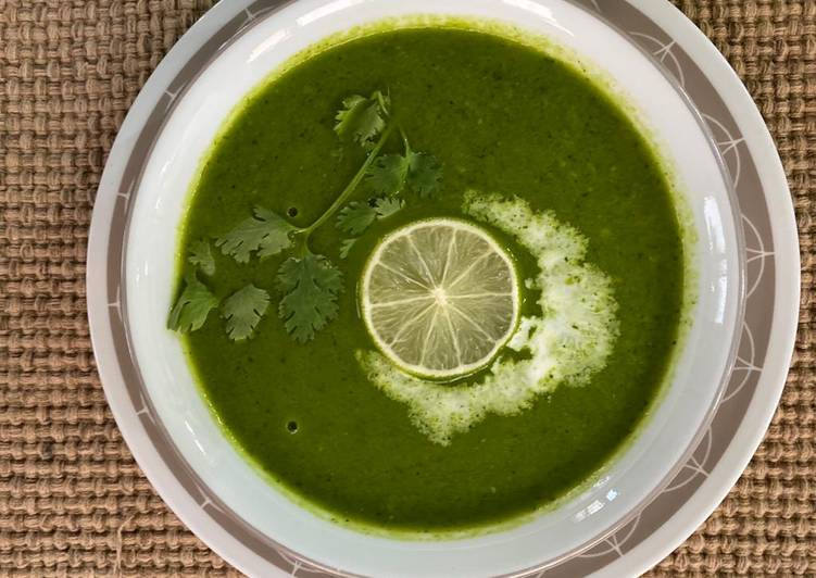 Easiest Way to Make Favorite Drumsticks and Spinach  Soup