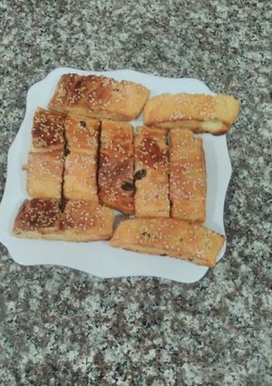 صورة لوصفة كروكي بالزبيب