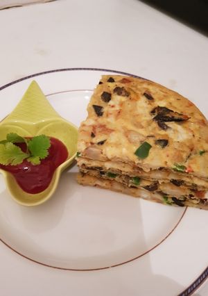 A picture of Potatoes Omelette.