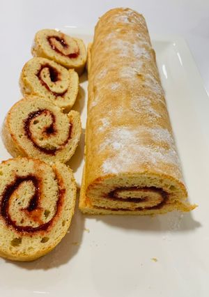 Piskótatekercs recept fotója