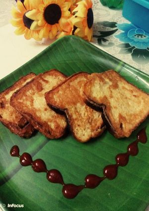 ব্রেড এগ টোস্ট (bread egg toast recipe in Bengali) রেসিপির প্রধান ছবি