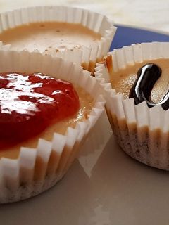 Una foto de Mini cheesecakes 😋