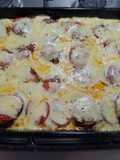Pizza de berenjenas al chimichurri sin Tacc
