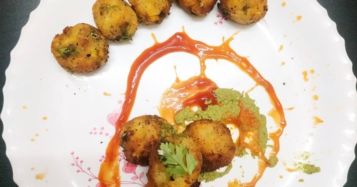 Avani Suba દ્વારા રેસીપી કોર્ન ચીઝ બોલ્સ (Corn Cheese Balls Recipe In