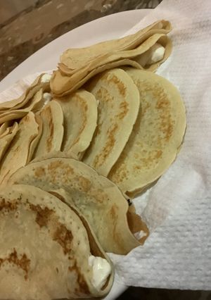 صورة لوصفة قطايف كذابة ـ بان كيك 😋👍🥞