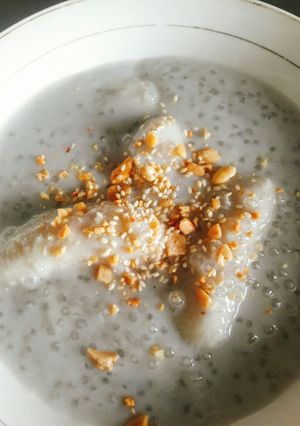 Hình của món Chuối chưng.