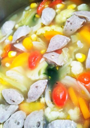 Foto resep Sop Sayur Bakso