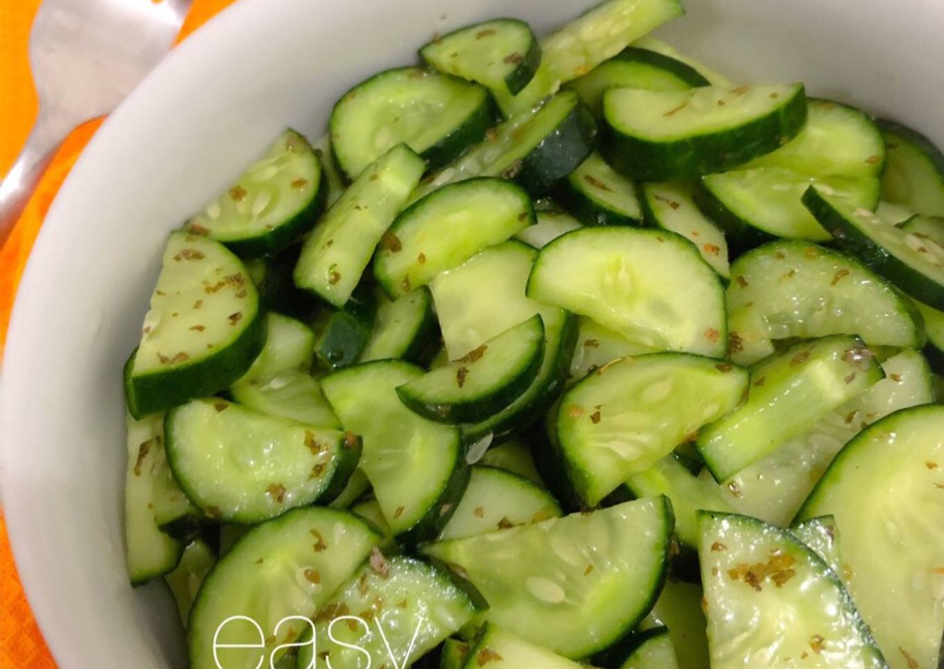Easy Cucumber Salad #jiorecipe