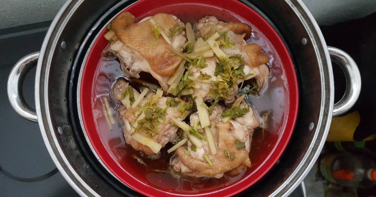 Resipi Ayam Kukus Pkp Chinese Style Oleh Mieyziey Channel Cookpad