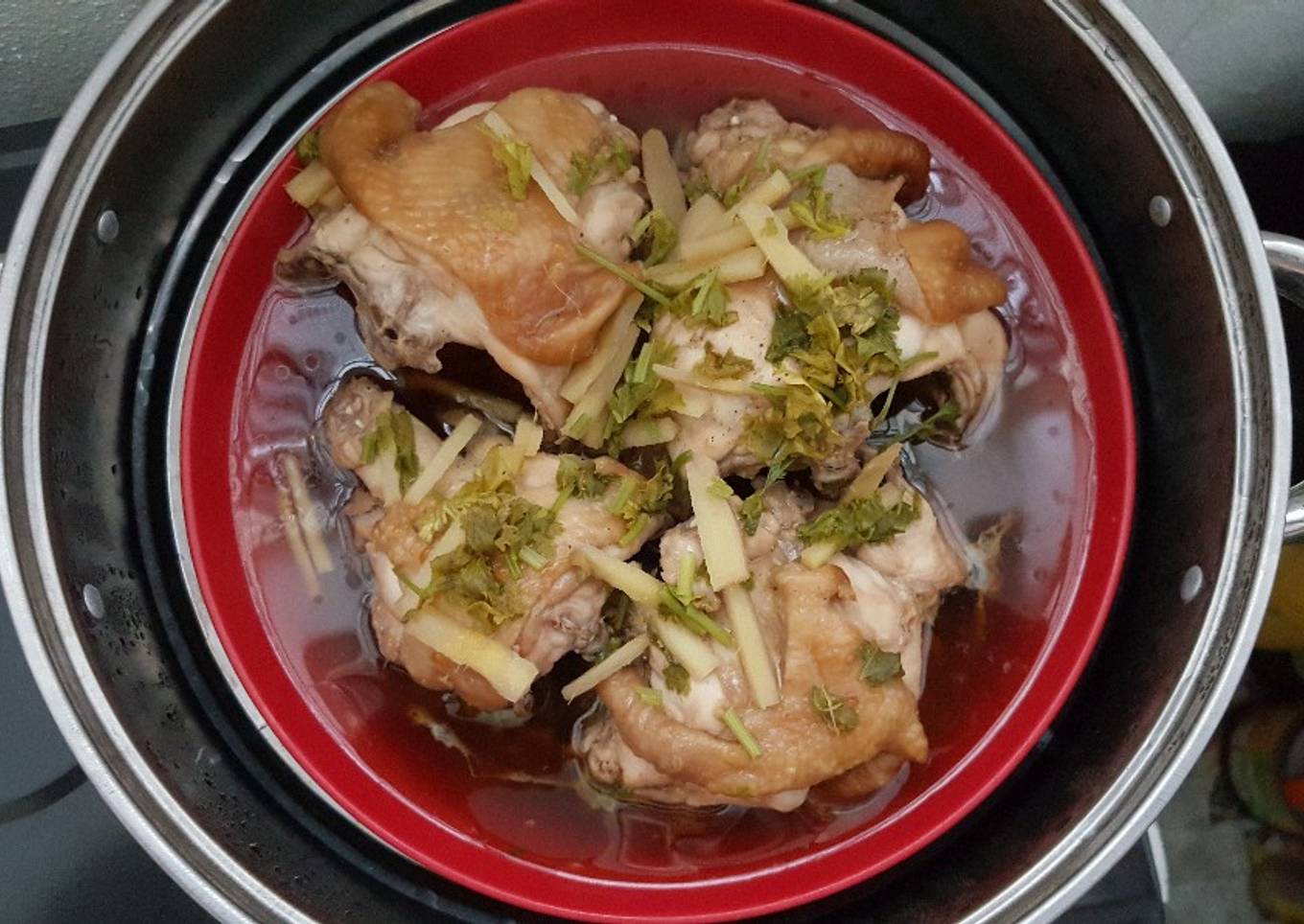Ayam kukus PKP ala cina