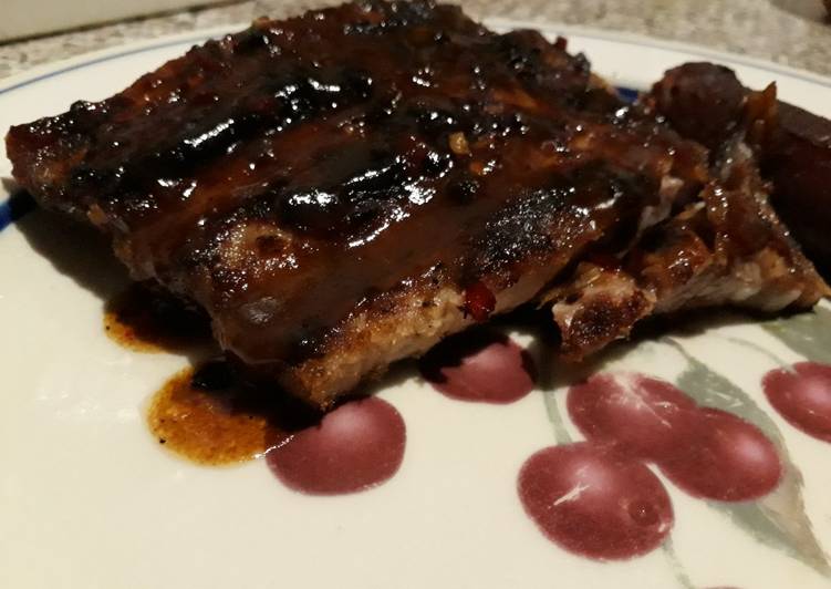 Recipe: Appetizing Sweet Chilli Pork Ribs
