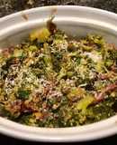 Brócoli salteado con especias