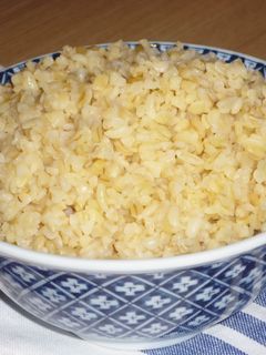 Párolt bulgur recept fotója