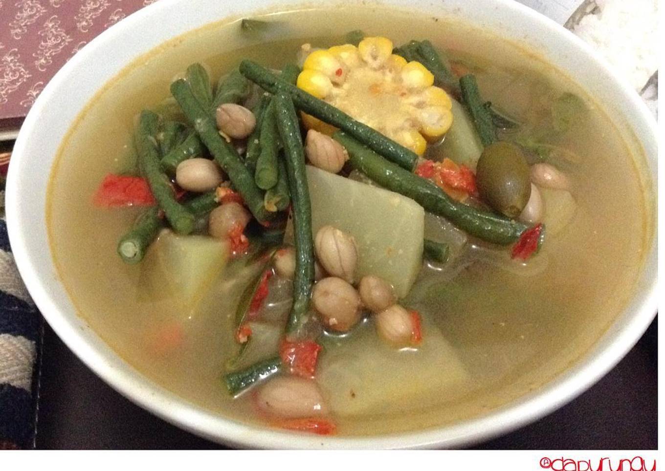 Sayur-sayuran yang baru dijeruk merangsang selera makan