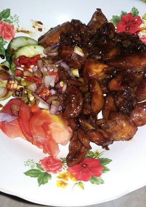 Foto resep Sate ayam goreng