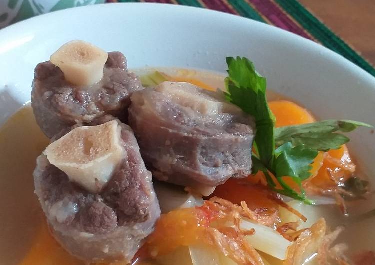 Resep Sop Buntut ala bu Ugi solo, Enak