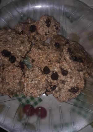 Una foto de Galletitas de Avena y pasas