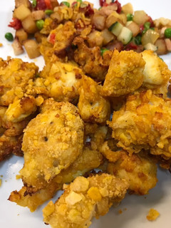 Una foto de "Palomitas" de pollo en AIRFRYER Cosori