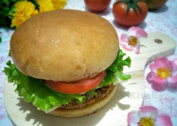 Easiest Way to Make Perfect Tempeh and Anchovy Burger