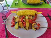 Une photo de marinade sauce soja tofu