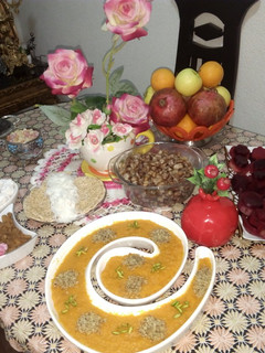 عکسی از دستور پوره کدو حلوایی
