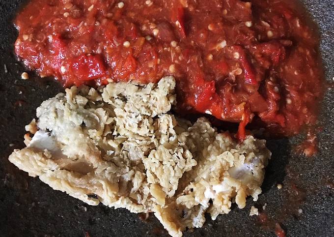 Sambel Terasi (Sehat)