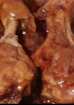 Una foto de Piernas de pollo 🍗 al horno