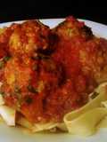 Albóndigas en salsa de tomate {receta italiana}