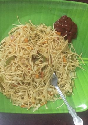 A picture of Veg noodles.