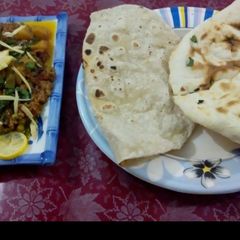 A picture of Qeema, Aloo, Matar.