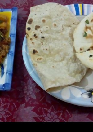 A picture of Qeema, Aloo, Matar.