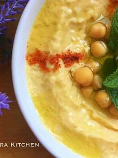 صورة لوصفة سلطة الطحينة 😋😋