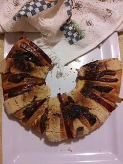 Una foto de Rosca de Reyes Casera