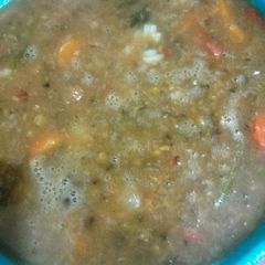 A picture of Greengrams stew.