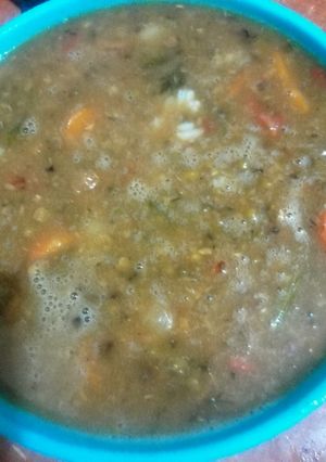 A picture of Greengrams stew.