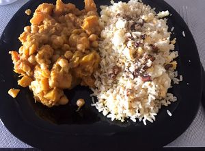 Una foto de Curry de garbanzos 🇮🇳