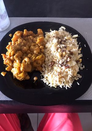 Una foto de Curry de garbanzos 🇮🇳