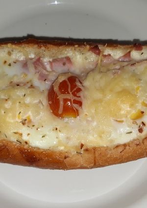 Une photo de Pain'zza : pizza baguette