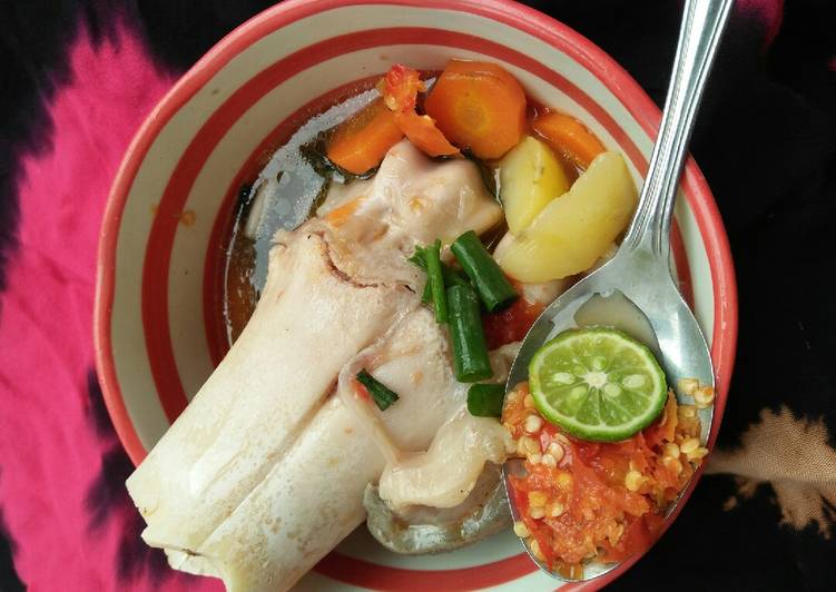 Sop kaki sapi