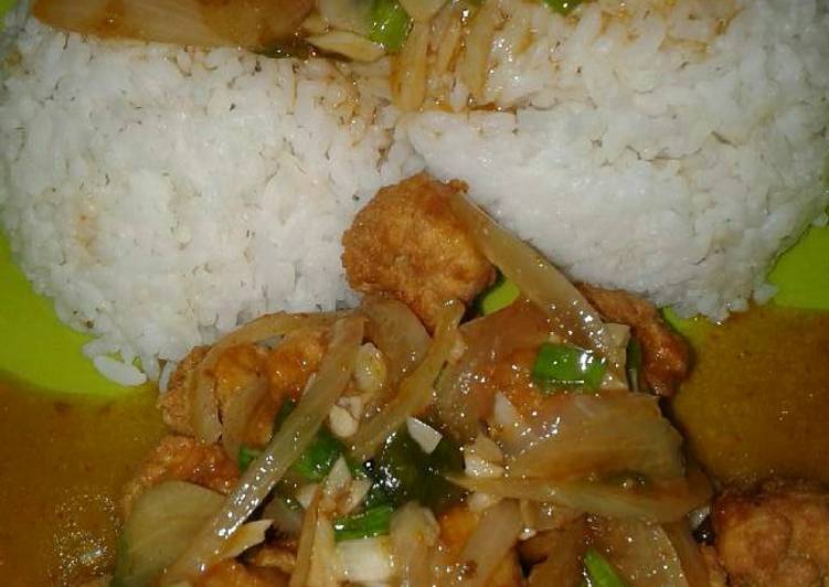 Tahu saus tiram jaman now